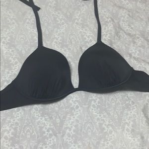 Black bikini top